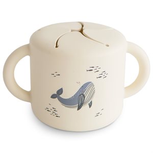 Mushie Snack Cup - Whales